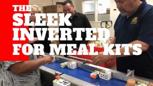 Sleek inverted flow wrapping meal kits video thumbnail